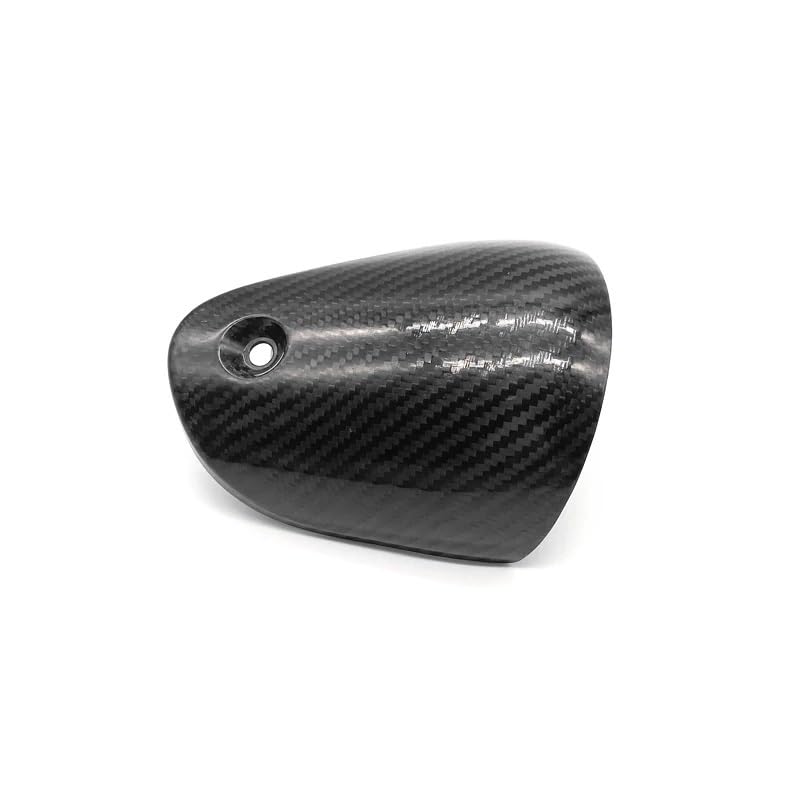 Bouclier thermique moto en carbone pur pour pot d'échappement CB190SS