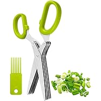 Stainless Steel 5 Blade Kitchen Scissors only .98: eDeal Info