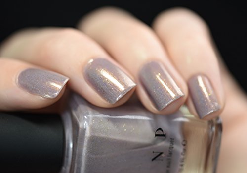 Image of ILNP Long Walks - Shimmery Taupe Holographic Nail Polish