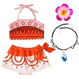 Baby Girls Adventure Bathing Suit Halter Bikini Sets Swimsuit Swimwear Princess Fancy Dress Costume Toddler...