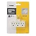 3-Outlet Swivel Power Tap