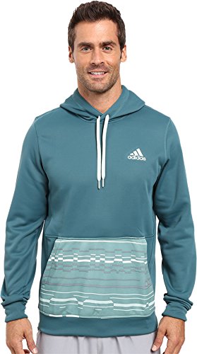 adidas Performance Men's Team Issue Fleece Printed Pullover Hoodie