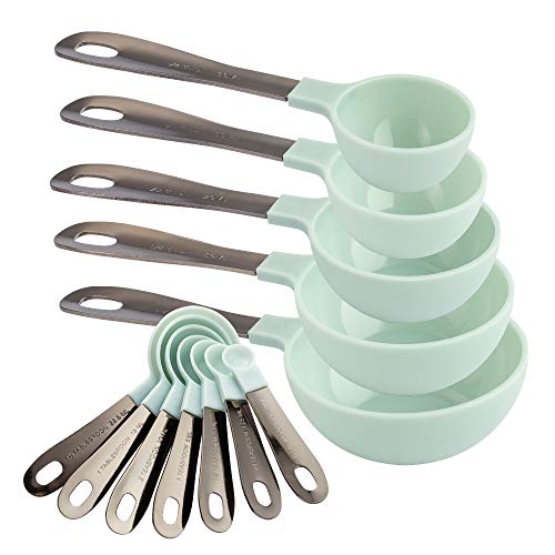 Country Kitchen 12 PC Measuring Cups Set and Measuring Spoon Set