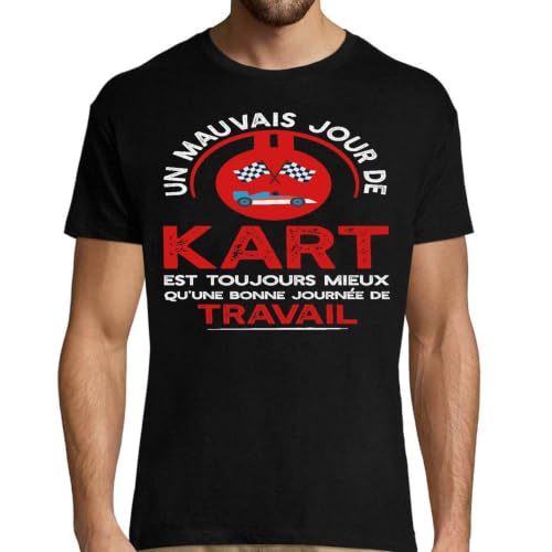T-Shirt Homme Karting 9 : fini les cadeaux d'anniversaire ennuyeux