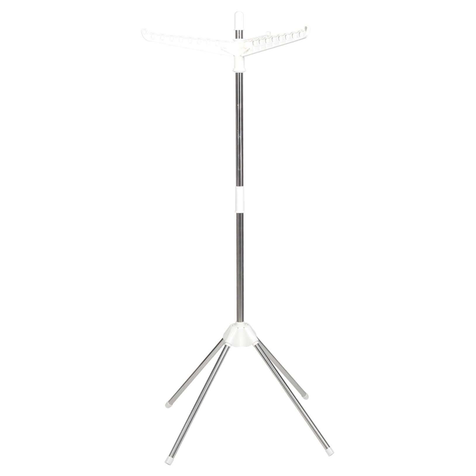 Séchoir à linge pliable suspendu ivoire pour un intérieur épuré