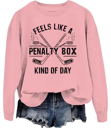 Antidaa Feels Like A Penalty Box Kind Of Day Sweatshirt