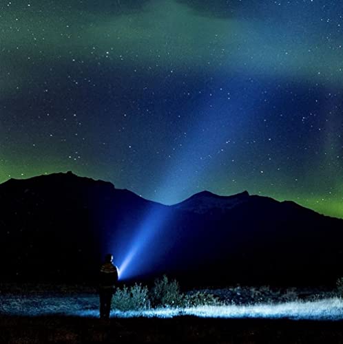 Light Saver Led Tactical Flashlight, Usb Rechargeable, Waterproof, Ultra Compact Featherweight, Incredibly Bright Built-In Lantern For Outdoor Camping & Emergency: Black Adjustable Zoom Focus (2-Pack) #TOP7