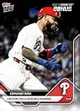 EDMUNDO SOSA SP 2025 Topps NOW Bonus #21 Phillies 3 HRs NM-MT Baseball