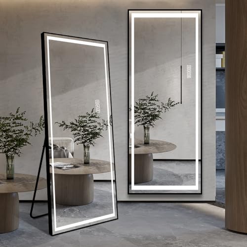 Humble Abode Smart LED Floor Mirror