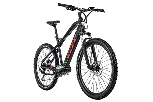 Adore Alu MTB Pedelec 27,5' Xpose E-Bike Schwarz-Rot 250 Watt Li-Ion 36V/14...