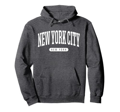NYC Hoodie Sweatshirt College Style Pullover