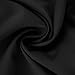 Sinzelimin Men's Dressy Casual Suit Pants Fashion Solid Color Thin Ice Silk Stretch Comfy Full Length Office Work Trouser Black XX-Large