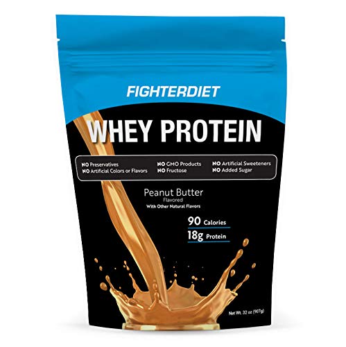 Fighterdiet - Whey Protein Peanut Butter - 32 oz Fighterdiet - Whey Protein Peanut Butter - 32 oz
