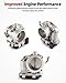 VANBOL Electronic Throttle Body Compatible with 2007-2014 Volkswagen VW Beetle, 2010-2014 Golf, 2007-2014 Jetta, 2012-2014 Passat, 2007-2009 Rabbit L5 2.5L Replace 07K133062A, 07K-133-062A