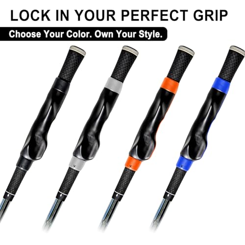 Golf Grip Trainer, Grip Trainer for Golf Clubs - Right Hand Golf Training Aid with Ergonomic Design, Corrects Golf Grip Posture and Improves Swing Accuracy, Black by Ncultro - Image 7