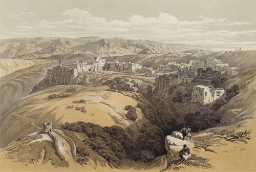 Posters et art pour décoration chambre : tableau Bethléem David Roberts mural vintage 60x90cm