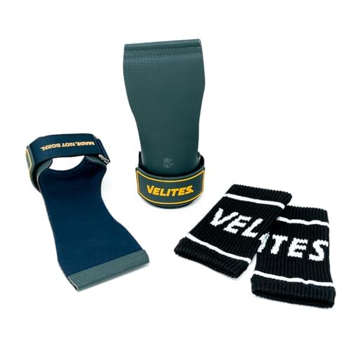 Velites I Quad Ultra Magnesium Free Grips I for Crosstraining or Gymnastics Athletes I Improve Your Results and Achieve Your Goals I Size XL I Color Green.