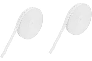 VILLCASE 2 Rolls Buttonhole Elastic Boning: A Snug, Comfortable Fit for Kids' Face Masks