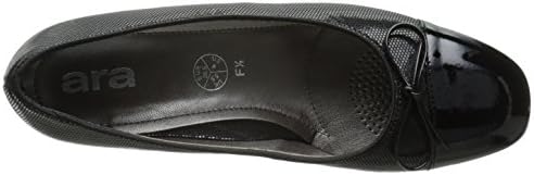 ara Women's Micha Dress Pump, Black Patent/Velour, 11 M US | Image 4