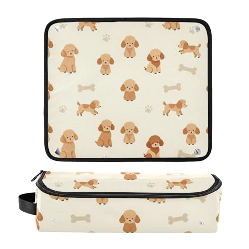 Bolsa de viaje para herramientas de cabello resistente al calor miniatura 3