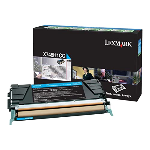 Cartouche Lexmark X748H1CG cyan pour réussir toutes vos présentations d'équipe
