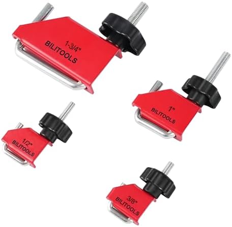 BILITOOLS 4 Piece Hose Pinch Off Pliers Clamp Pliers for Flexible Fuel Line Coolant Radiator Brake Hoses Clamp Tool etc, Without Damaging The Line