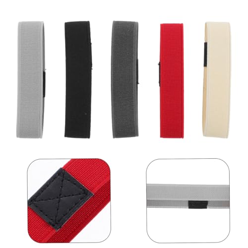 PACKOVE 5 Pairs Schuh Riemen Elastische Schnürsenkel Hohe Ferse Abnehmbare Riemen Anti-lösen