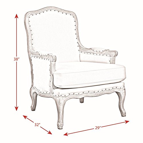 Picket House Furnishings Regal Accent Chair , Wood, Taupe #TOP2
