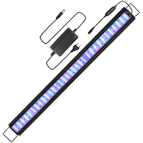 EINFEBEN LED Aquarium Beleuchtung, RGB Aquarium LED Beleuchtung für 75-95cm Wasserpflanzen und Süßwasser-Aquarien, Dimmbare Cover