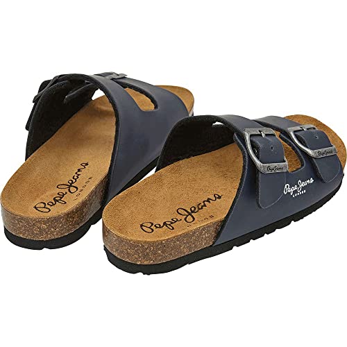 Pepe Jeans Para Mujer/NiñA. PBS90054 Sandalias Double Kansas Marino (39), Plano, Ninguno, Casual, Moda Infantil - 5