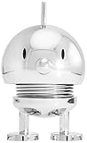Material: Kunstoff, Verchromt Hoptimist - Skandinavisches Design - Classic Small Bumble - Höhe: 7 cm - Chrom / Silber - Deko - Geschenkidee