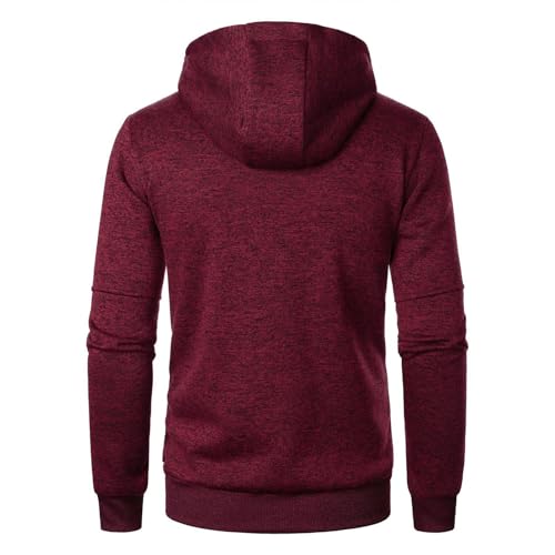 Hoodies for Men Casual with Pockets Zip long Sleeve Sweatshirt Sports Hooded Coat Fall Hoodie Casual Outerwear3
