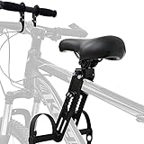Seguro para el marco: el asiento de bicicleta infantil tiene protección completa de goma para tu marco de aleación o carbono.