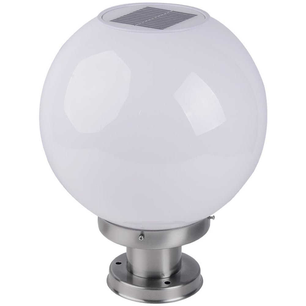 Lampe solaire poteau 2W éclairage extérieur pour pilier et clôture