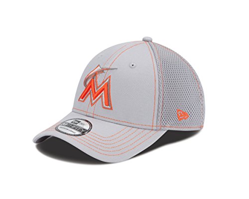 MLB Flex Fit Gray Neo Cap