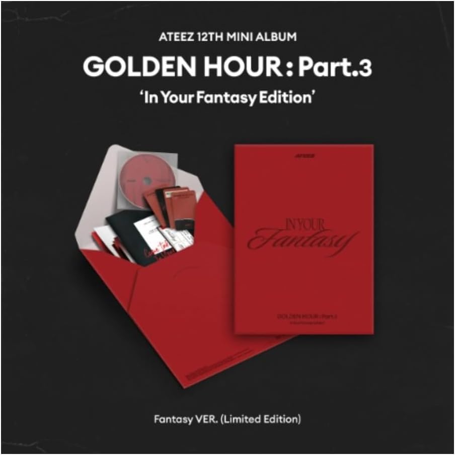 ATEEZ GOLDEN HOUR : Part.3 [In Your Fantasy Edition] (Limited