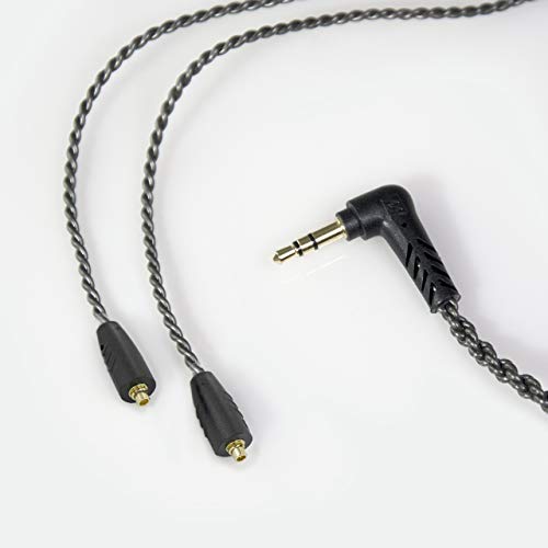 MEE audio MMCX High-Fidelity Silver-Plated OFC Stereo Audio Cable for Pinnacle P1 in-ear headphones (Zinc) (New Version)