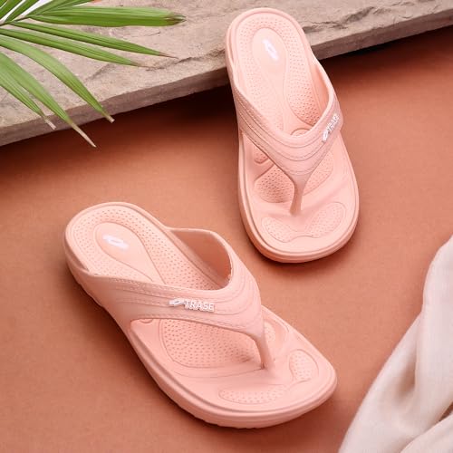 Image of TRASE Slippers for Women | Mild Acupressure Flip Flops | Lightweight, Anti-Skid & Waterproof Ladies Chappal