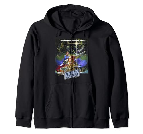 Sweat à capuche Star Wars The Empire Strikes Back cadeau idéal pour nostalgique