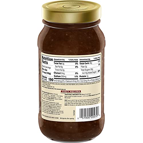 None Such Classic Original Mincemeat With Raisins And Apples, 27 Oz (Pack Of 6) #TOP2