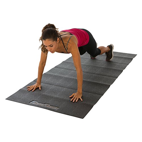 Fitness Reality Water-Resistant Folding Exercise Equipment Mat (79