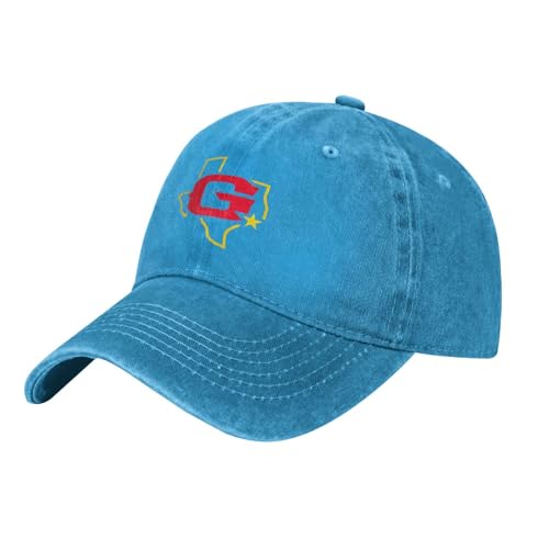 Houston Gamblers Hat for Men Women Baseball Cap Dad Hat Classic Adjustable Hat Blue