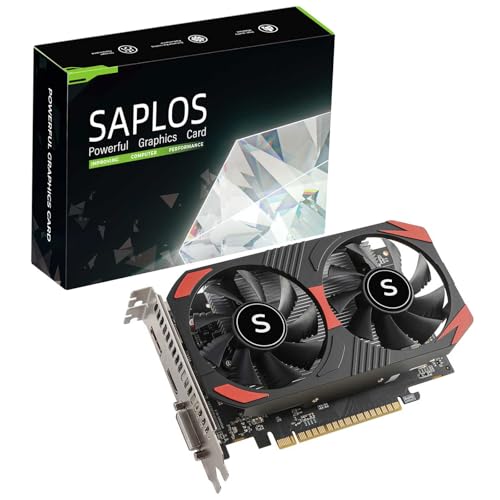 GTX 1050 Ti Gaming Graphics Card, 4GB, 128 Bit, GDDR5, DisplayPort HDMI DVI, Computer GPU, PC Video Cards, Dual Air Cooling, PCI Express x16 3.0, DirectX 12, 8K Displays Support