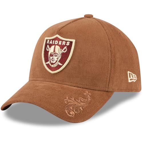 New Era A Frame Snapback Cap Cord Las Vegas Raiders Peanut - vue 2