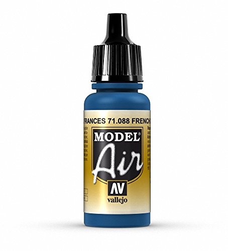 Vallejo Model Air-Colore Acrilico, Blu (French Blue), 17 Ml