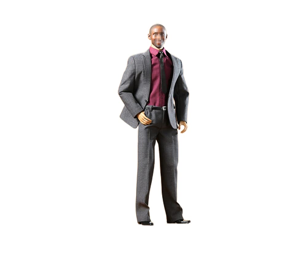 Costume décontracté AMITD CEN-M15C gris foncé pour figurine 1/6