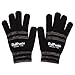 DalPonte ユニセックス サッカー フットサル ニットグローブ ブラック フリーサイズ DPZ0429