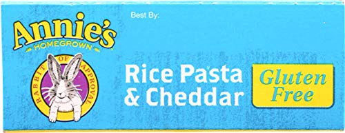 Annie's Homegrown Gluten Free Rice Pasta And Cheddar -- 6 Oz #TOP7