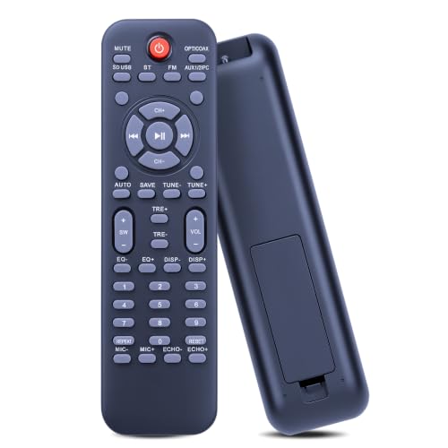 Remote Control for Rockville Powered Tower Speaker System TM80B TM80C