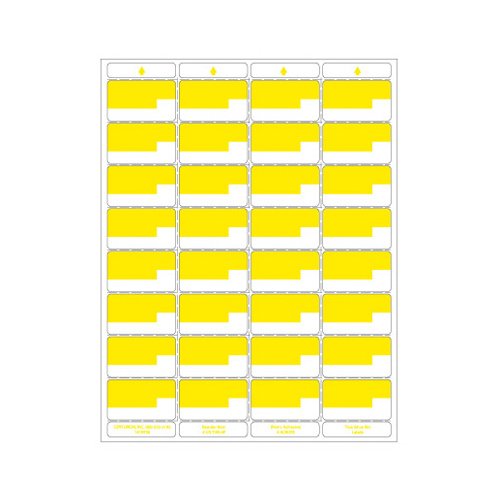CENTURION UN TVN-4P New Bin Label Sheet Pack, 250-Ct. (Pack of 2)